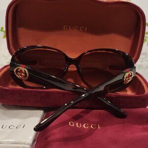 Authentic Gucci sunglasses with case